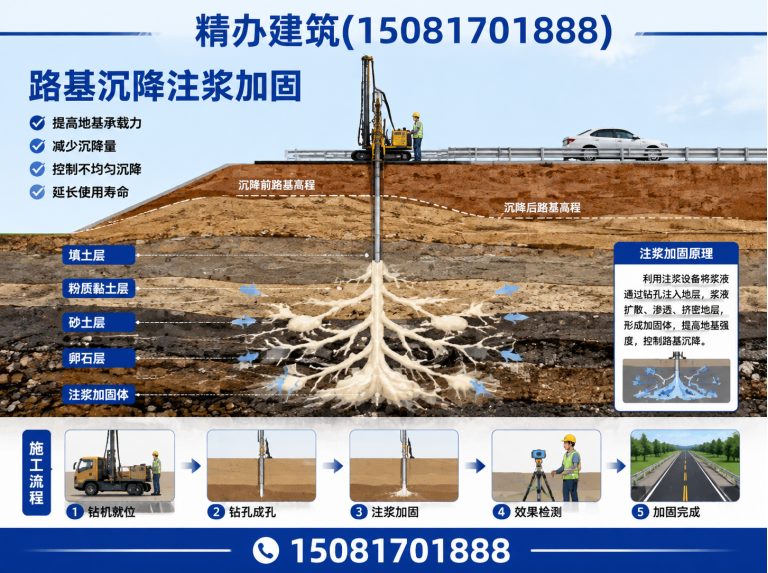 河北邯郸注浆施工展示图
